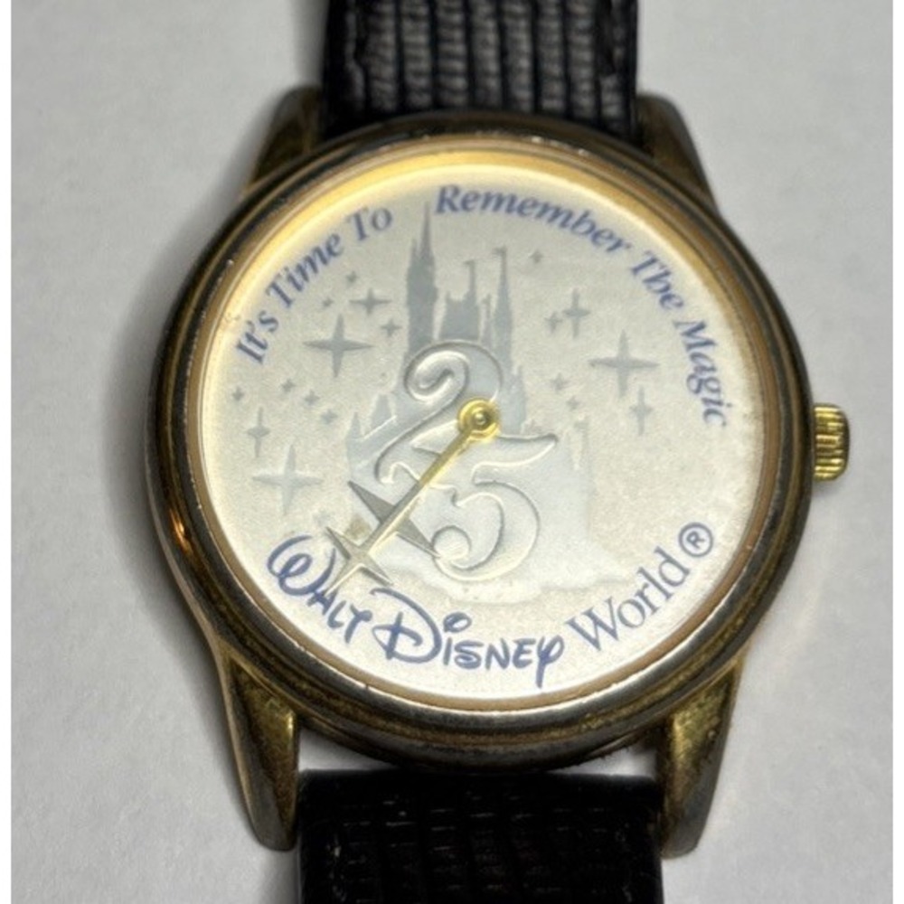 Vintage Disney World 25th Anniversary Kodak Employee Watch 1997 Corporate Promo
